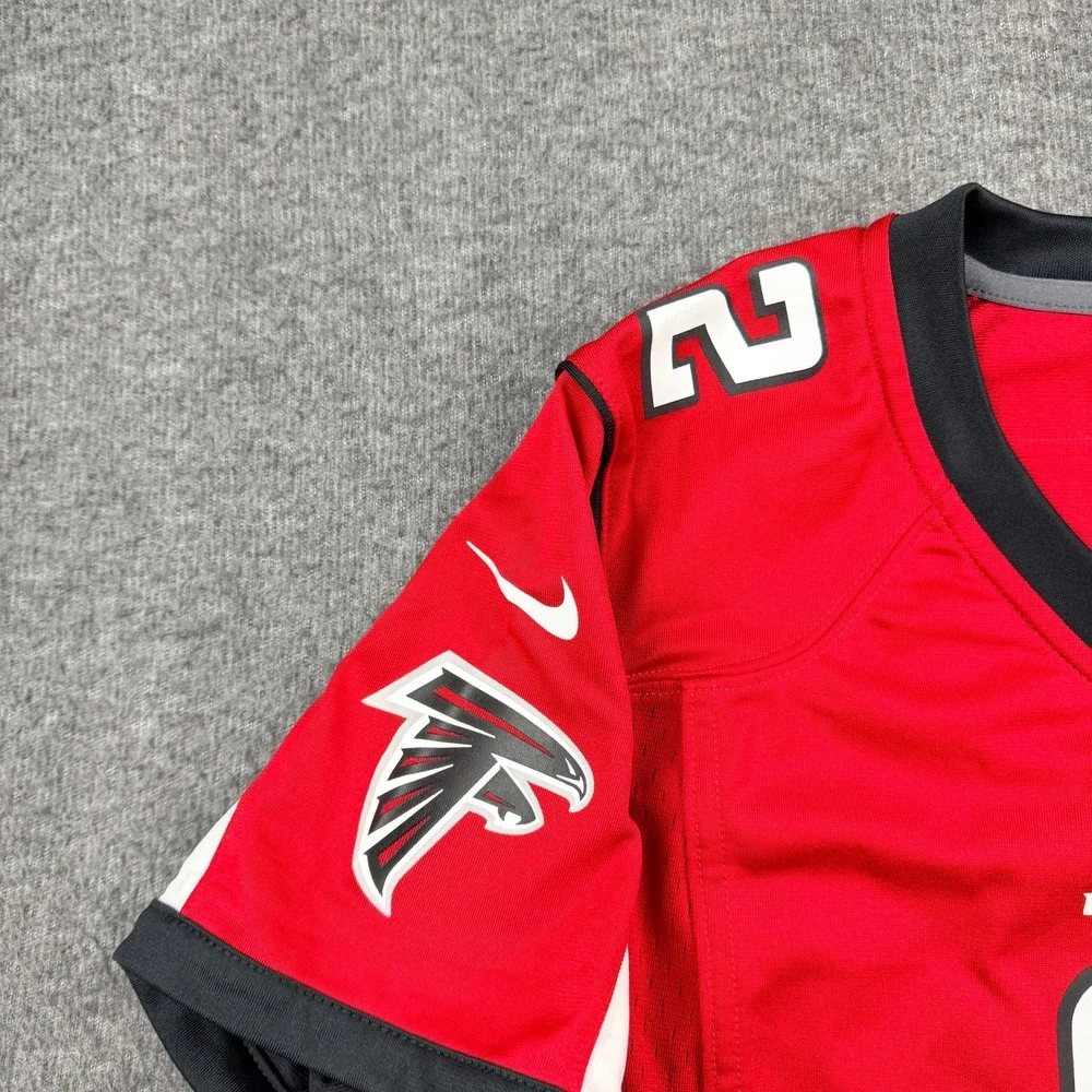 Nike Atlanta Falcons Matt Ryan 2 Red‎ Jersey Kids Large L NFL On Field Football